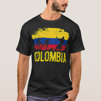 T-shirt Joueur colombien de football