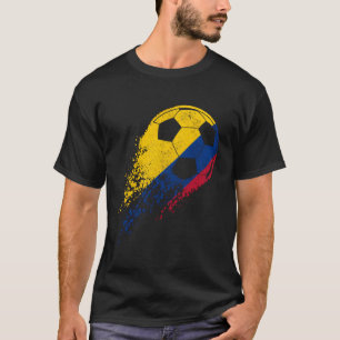 T-shirt Joueur colombien de soccer colombien