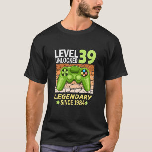 T-shirt Joueur de 39e anniversaire né en 1984