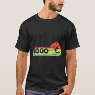 T-shirt Joueur de badminton Vintage 2000 Birthday Shuttle