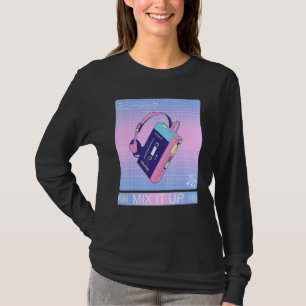 T-shirt Joueur de bande Walkman 80s Japonais Otaku Ae