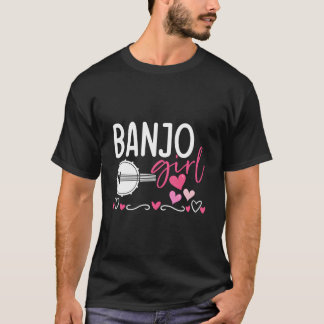 T-shirt Joueur de banjo Bluegrass