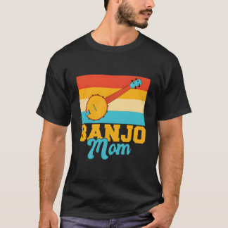 T-shirt Joueur de Banjo Maman Banjo