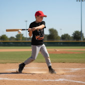 T-shirt Joueur de baseball