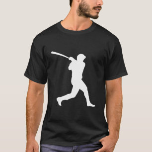 T-shirt Joueur de baseball Batter Sports Entraîneur Hommes