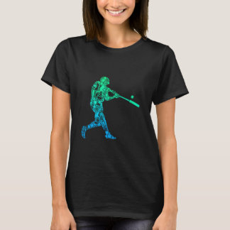 T-shirt Joueur de baseball Receveur Lanceur Fan de basebal
