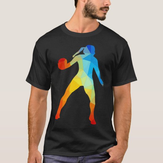 T-shirt Joueur de basket (Devant)