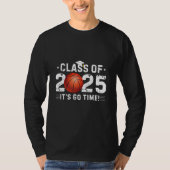 T-shirt Joueur de basket-ball 2025 - Classe de 2025 - Grad (Devant)