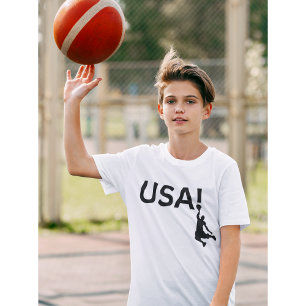 T-shirt joueur de basket-ball américain