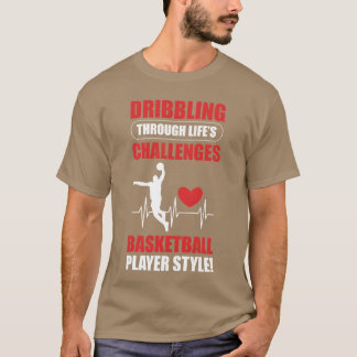 T-shirt Joueur de basket-ball ami ami de sport