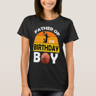 T-shirt Joueur de basket-ball Anniversaire Père de l'anniv