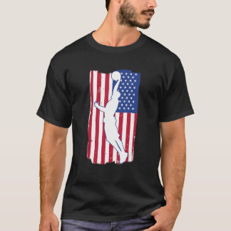 T-shirt Joueur de basket-ball Basketball USA Coach d'équip