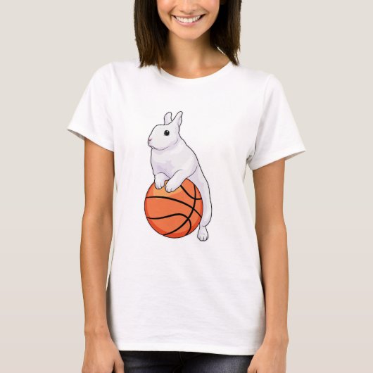 T-shirt Joueur de basket-ball Bunny (Devant)