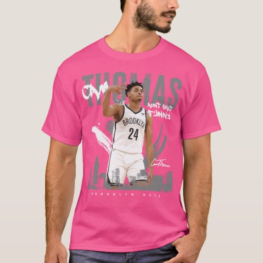T-shirt Joueur de basket-ball Cam Thomas (Devant)