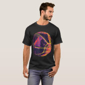 T-shirt Joueur De Basket-Ball De Basketball D (Devant entier)