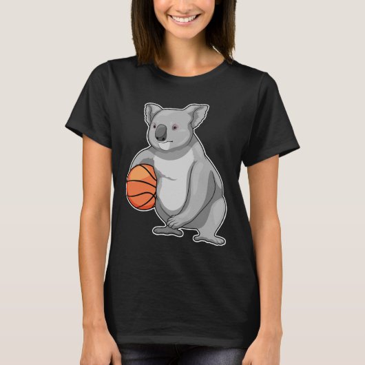 T-shirt Joueur de basket-ball de Koala (Devant)