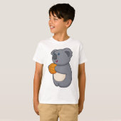 T-shirt Joueur de basket-ball de Koala (Devant entier)
