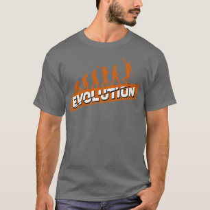 T-shirt Joueur de basket-ball Évolution Cadeau