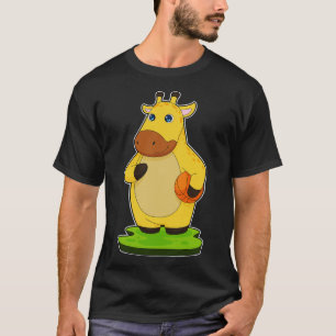 T-shirt Joueur de basket-ball Giraffe