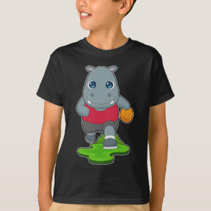T-shirt Joueur de basket-ball hippo