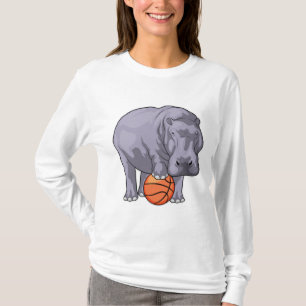 T-shirt Joueur de basket-ball hippo