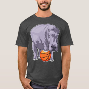 T-shirt Joueur de basket-ball hippo