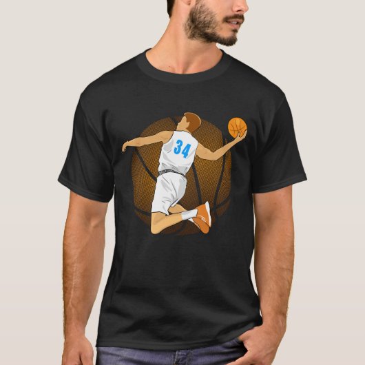 T-shirt Joueur de basket-ball II (Devant)