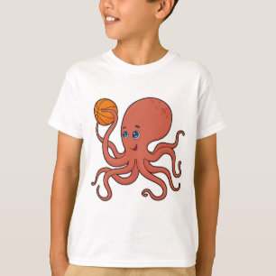 T-shirt Joueur de basket-ball Octopus
