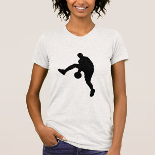T-shirt Joueur de basket-ball Pop Art Silhouette