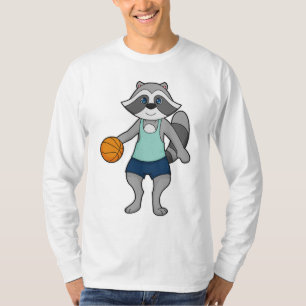 T-shirt Joueur de basket-ball Racoon