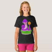 T-shirt Joueur de basket-ball serpent (Devant entier)
