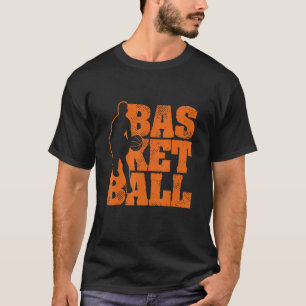 T-shirt Joueur de basket-ball Silhouette