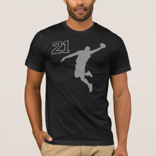 T-shirt Joueur de basket du numéro 21