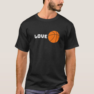 T-shirt Joueur de basket Love Ball Design Cool Sports Gam