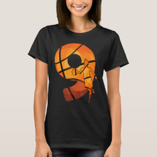 T-shirt joueur de basket numéro 9