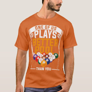 T-shirt Joueur de billard Funny Joueur de billard Snooker 