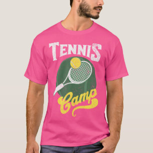 T-shirt Joueur de camp de tennis Entraîneur Conseiller Uni