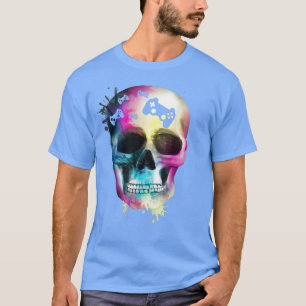 T-shirt Joueur de contrôleur mental hommes garçons ados