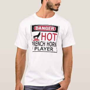 T-shirt Joueur de cor de harmonie chaud