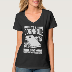 T-shirt Joueur de Cornhole c'est un truc de Tosser lancer