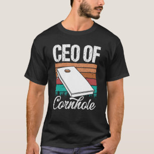 T-shirt Joueur de Cornhole PDG de Cornhole Throding