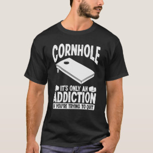 T-shirt Joueur de Cornhole Tosser lancer équipe de Cornhol