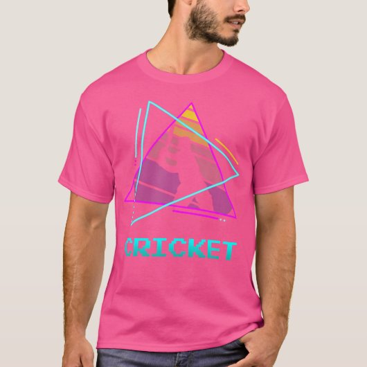 T-shirt Joueur de cricket (Devant)