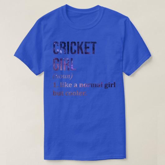 T-shirt Joueur de cricket13 (Design devant)
