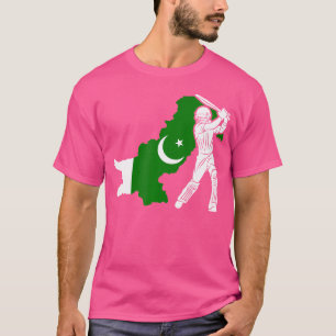 T-shirt Joueur de cricket du Pakistan
