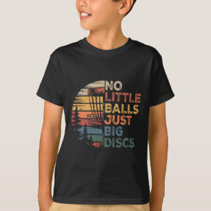 T-shirt Joueur de Disc Golf Pas Petit Juste Gros Disques S