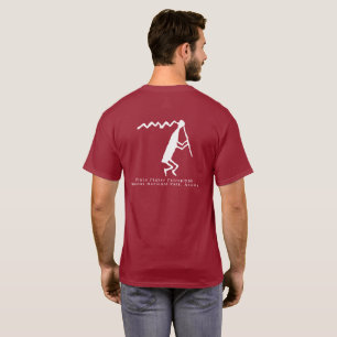 T-shirt Joueur de flute Petroglyph - Wupatki Nat Park, AZ
