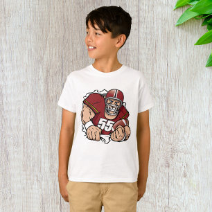 T-shirt Joueur de football américain à la force