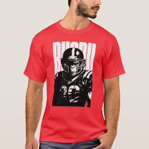 T-shirt Joueur de football américain singe