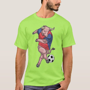 T-shirt Joueur de football Bull